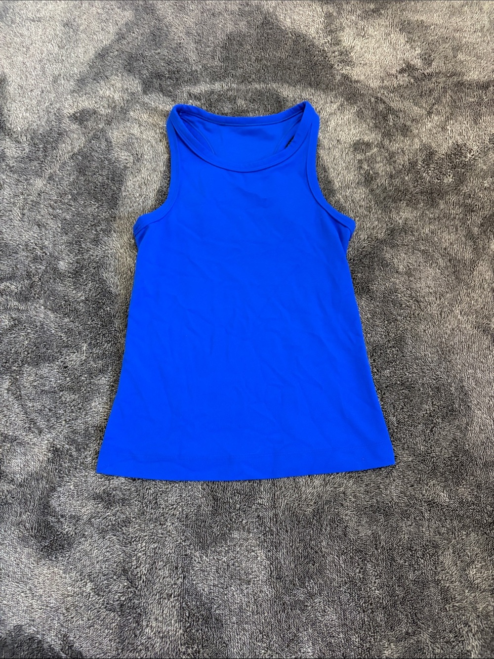 Lululemon Bright Blue Crewneck Tank